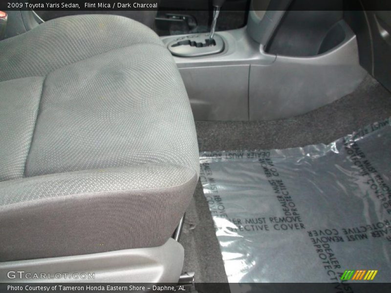Flint Mica / Dark Charcoal 2009 Toyota Yaris Sedan