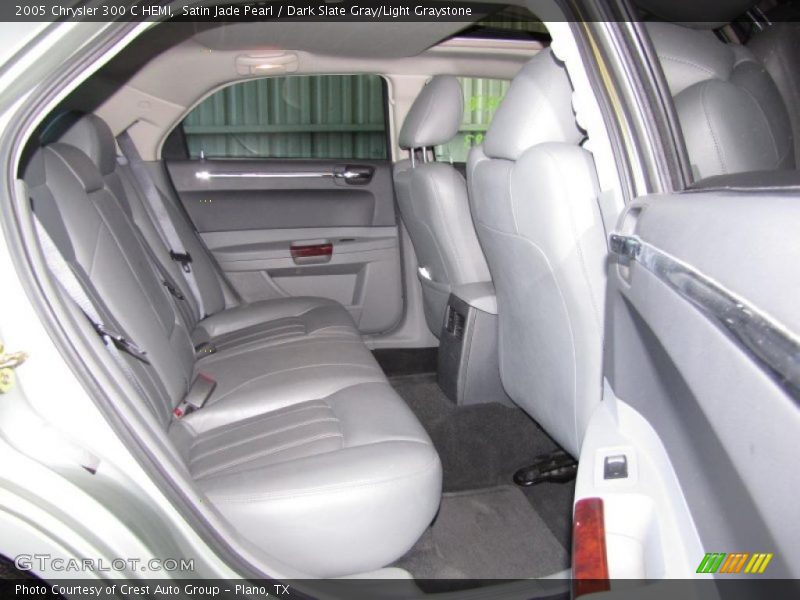 Satin Jade Pearl / Dark Slate Gray/Light Graystone 2005 Chrysler 300 C HEMI