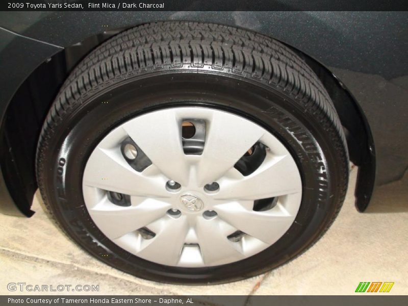 Flint Mica / Dark Charcoal 2009 Toyota Yaris Sedan