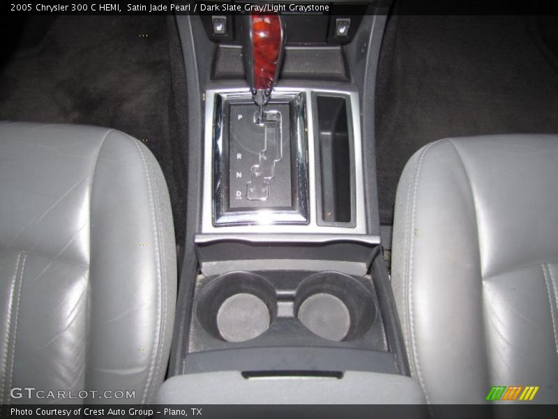 Satin Jade Pearl / Dark Slate Gray/Light Graystone 2005 Chrysler 300 C HEMI