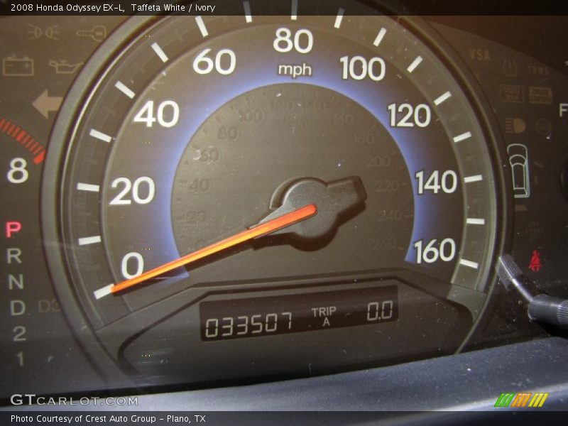 Taffeta White / Ivory 2008 Honda Odyssey EX-L