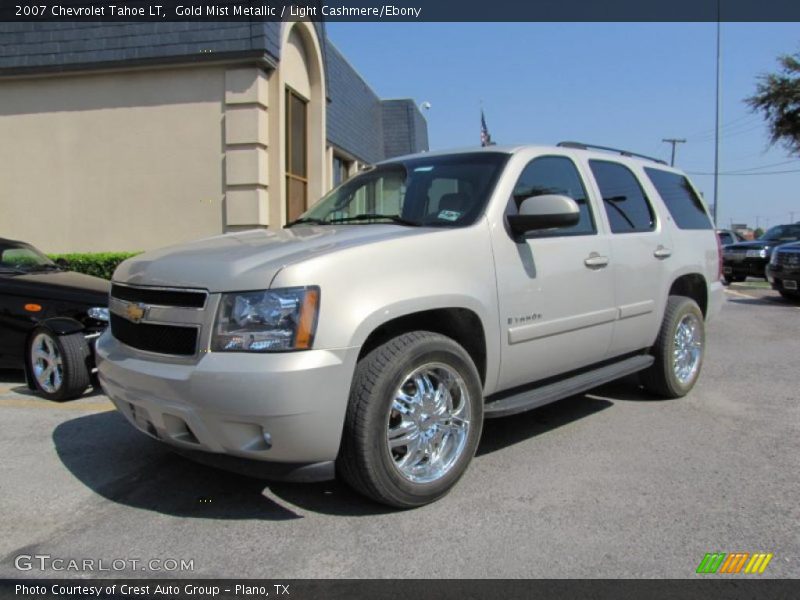 Gold Mist Metallic / Light Cashmere/Ebony 2007 Chevrolet Tahoe LT