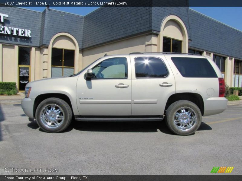 Gold Mist Metallic / Light Cashmere/Ebony 2007 Chevrolet Tahoe LT