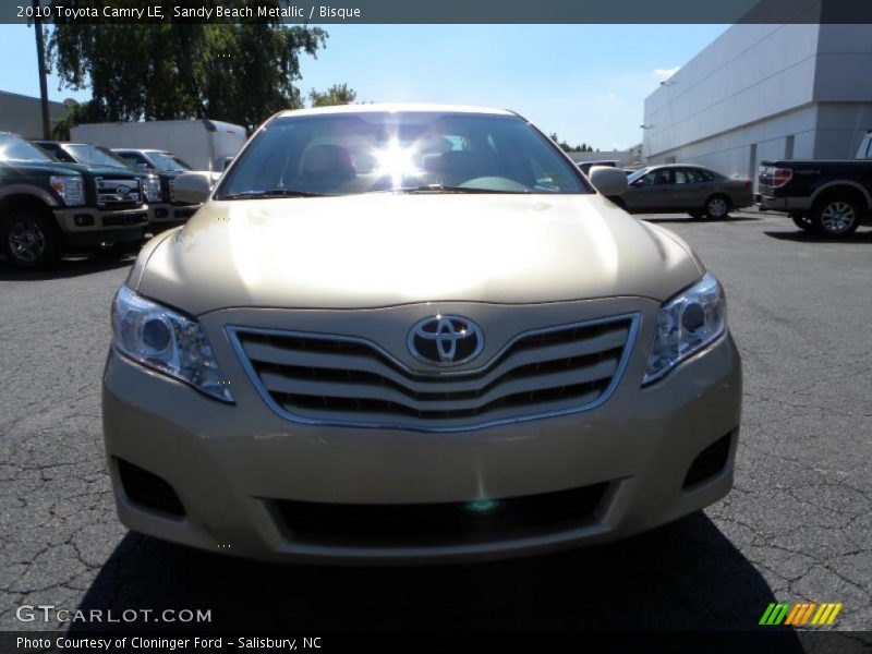 Sandy Beach Metallic / Bisque 2010 Toyota Camry LE