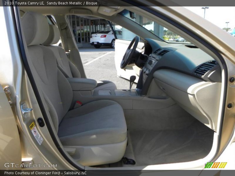 Sandy Beach Metallic / Bisque 2010 Toyota Camry LE