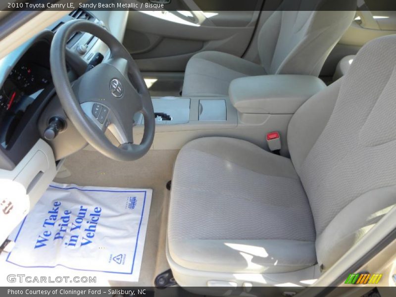 Sandy Beach Metallic / Bisque 2010 Toyota Camry LE