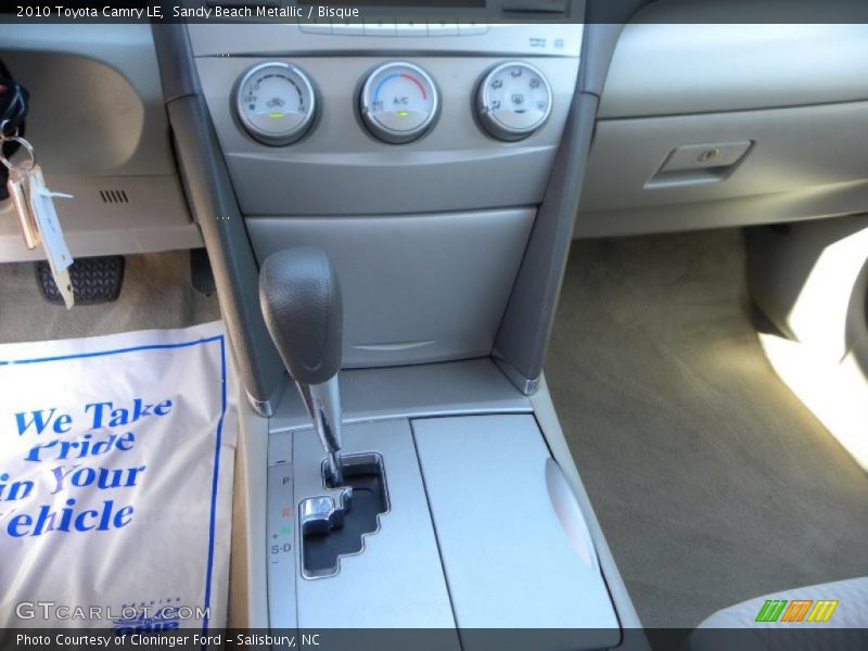 Sandy Beach Metallic / Bisque 2010 Toyota Camry LE