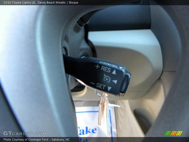 Sandy Beach Metallic / Bisque 2010 Toyota Camry LE