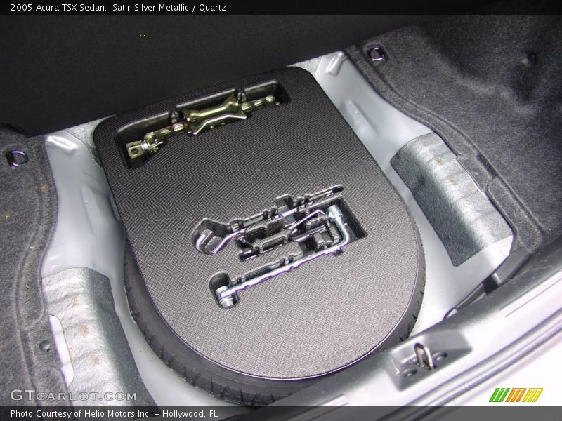 Satin Silver Metallic / Quartz 2005 Acura TSX Sedan