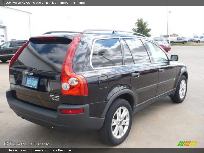 Black / Taupe/Light Taupe 2004 Volvo XC90 T6 AWD