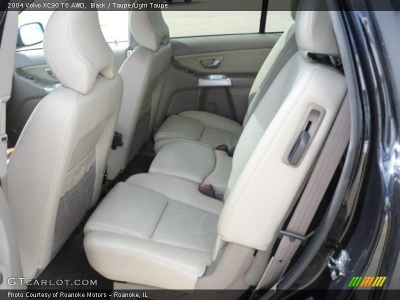 Black / Taupe/Light Taupe 2004 Volvo XC90 T6 AWD