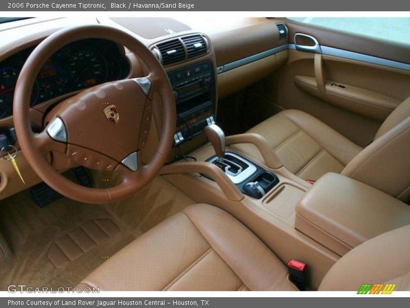 Black / Havanna/Sand Beige 2006 Porsche Cayenne Tiptronic