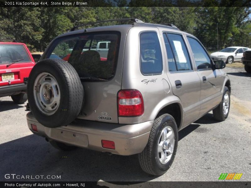 Stone Beige / Brown 2001 Kia Sportage 4x4