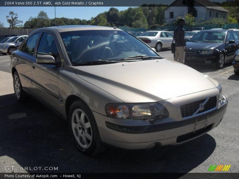 Ash Gold Metallic / Graphite 2004 Volvo S60 2.5T AWD
