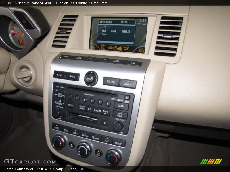 Glacier Pearl White / Cafe Latte 2007 Nissan Murano SL AWD