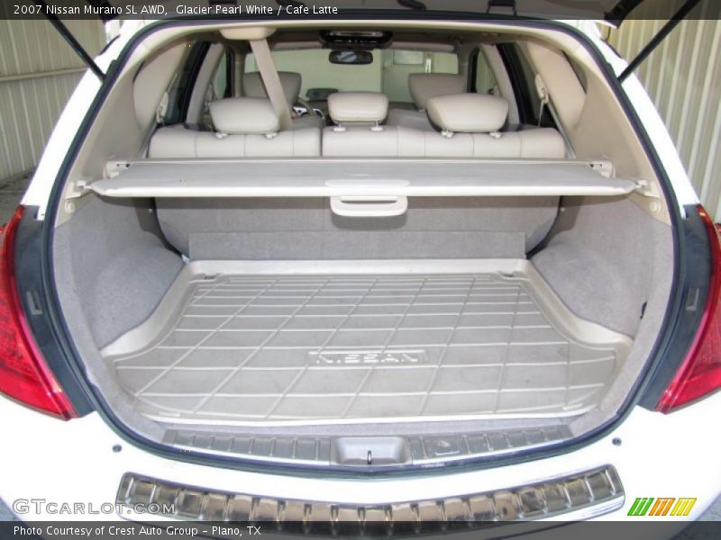 Glacier Pearl White / Cafe Latte 2007 Nissan Murano SL AWD