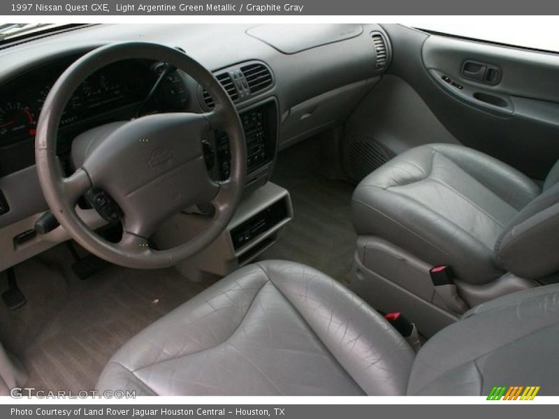 Light Argentine Green Metallic / Graphite Gray 1997 Nissan Quest GXE