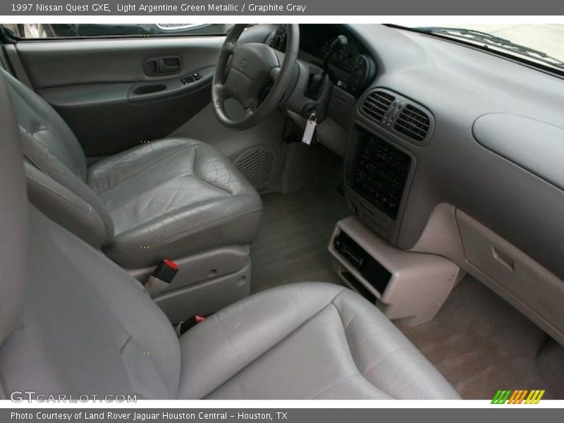 Light Argentine Green Metallic / Graphite Gray 1997 Nissan Quest GXE