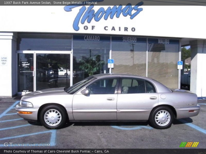 Stone Beige Metallic / Neutral 1997 Buick Park Avenue Sedan