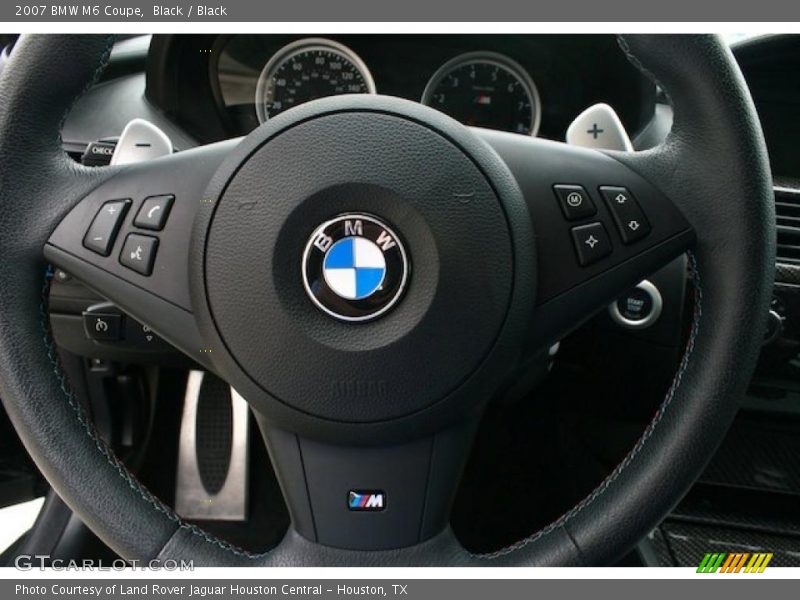 Black / Black 2007 BMW M6 Coupe