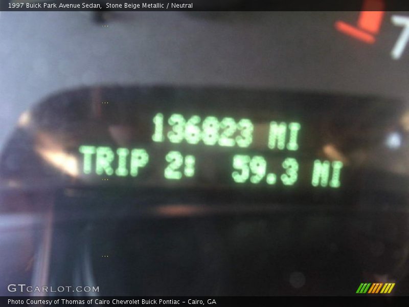 Stone Beige Metallic / Neutral 1997 Buick Park Avenue Sedan