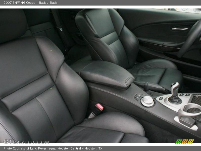Black / Black 2007 BMW M6 Coupe