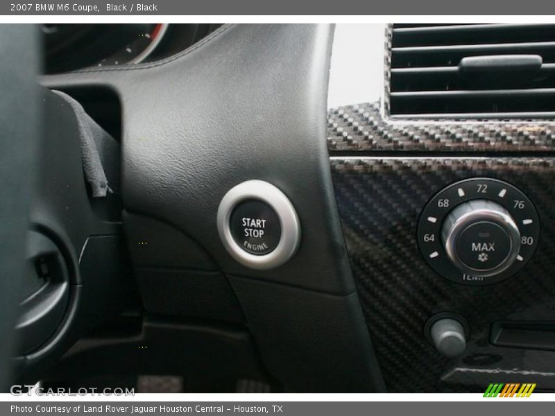 Black / Black 2007 BMW M6 Coupe