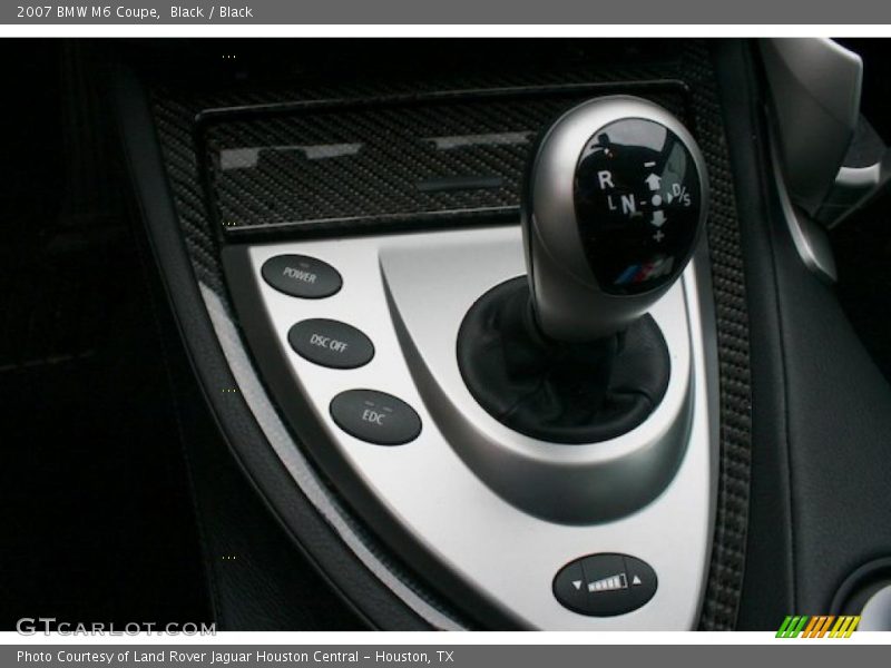 Black / Black 2007 BMW M6 Coupe