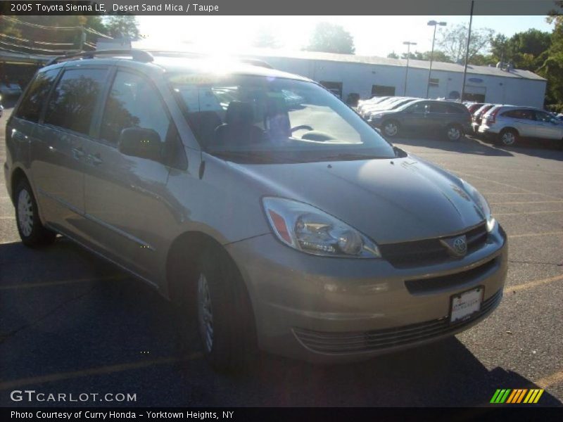 Desert Sand Mica / Taupe 2005 Toyota Sienna LE