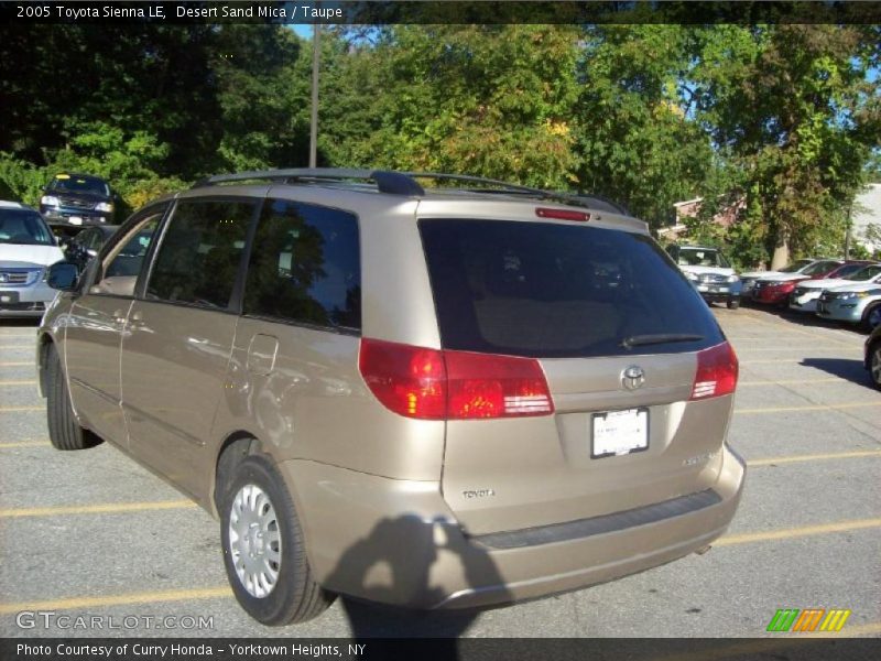 Desert Sand Mica / Taupe 2005 Toyota Sienna LE