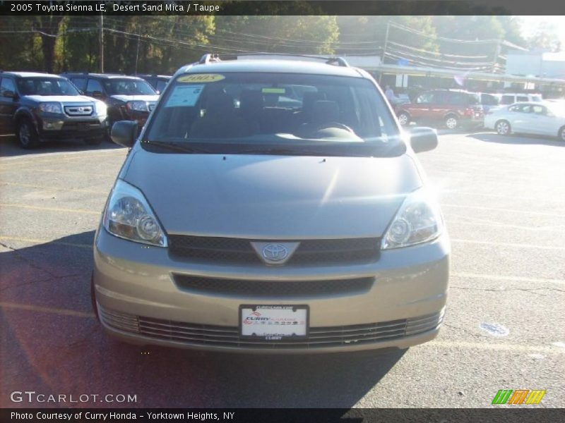 Desert Sand Mica / Taupe 2005 Toyota Sienna LE
