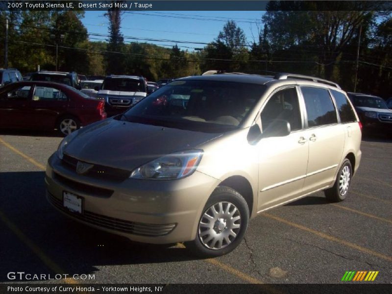 Desert Sand Mica / Taupe 2005 Toyota Sienna LE