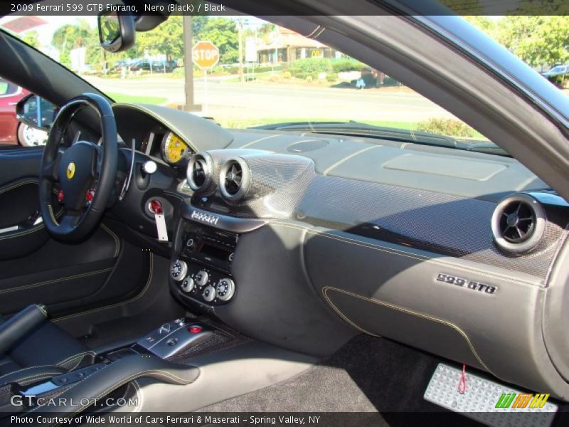 Nero (Black) / Black 2009 Ferrari 599 GTB Fiorano