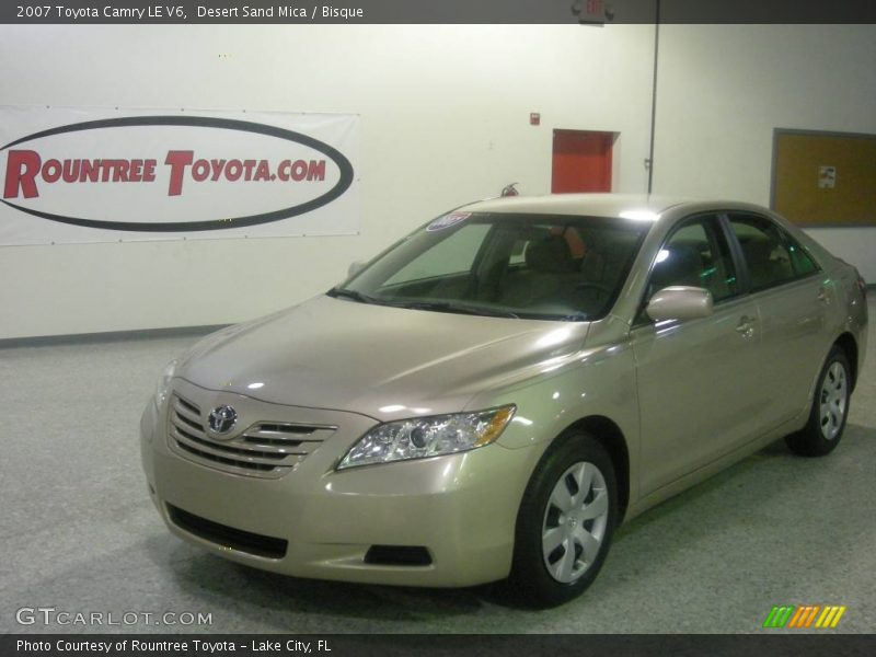 Desert Sand Mica / Bisque 2007 Toyota Camry LE V6