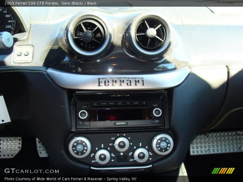 Nero (Black) / Black 2009 Ferrari 599 GTB Fiorano