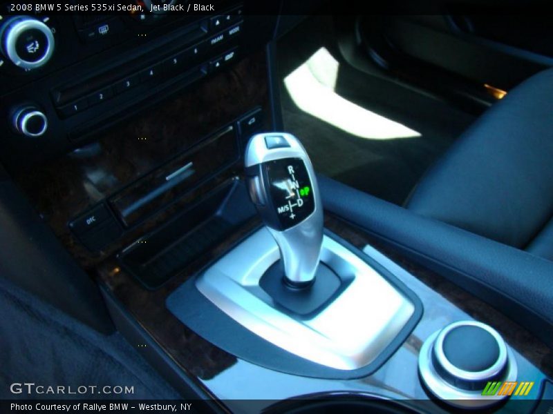 Jet Black / Black 2008 BMW 5 Series 535xi Sedan