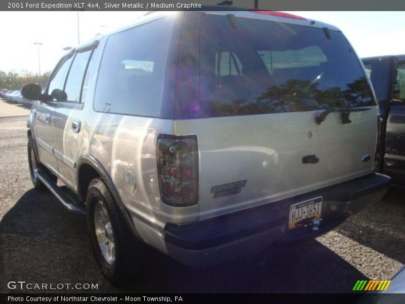 Silver Metallic / Medium Graphite 2001 Ford Expedition XLT 4x4