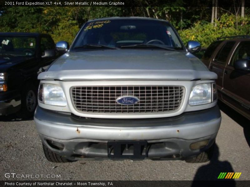 Silver Metallic / Medium Graphite 2001 Ford Expedition XLT 4x4