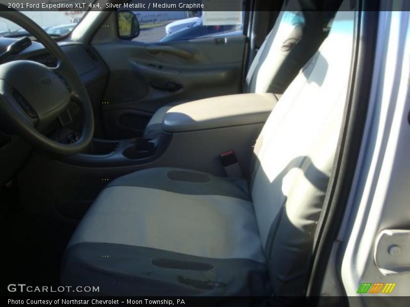 Silver Metallic / Medium Graphite 2001 Ford Expedition XLT 4x4