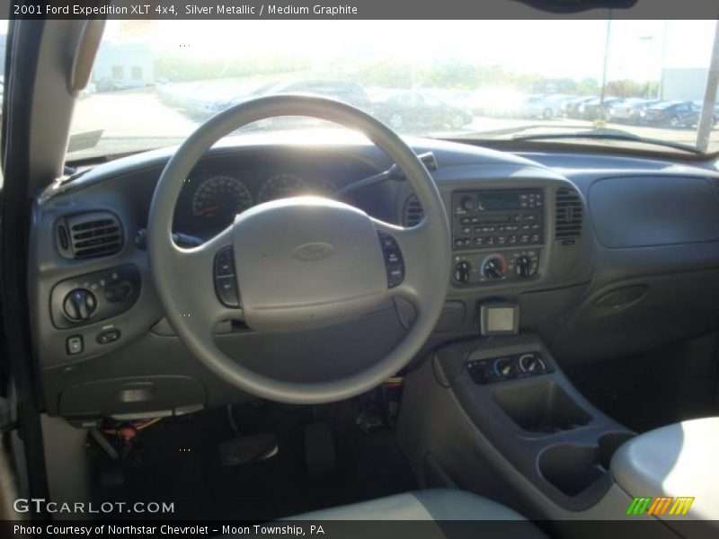 Silver Metallic / Medium Graphite 2001 Ford Expedition XLT 4x4
