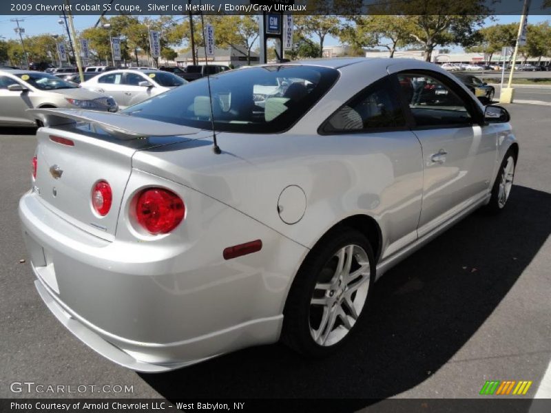 Silver Ice Metallic / Ebony/Gray UltraLux 2009 Chevrolet Cobalt SS Coupe