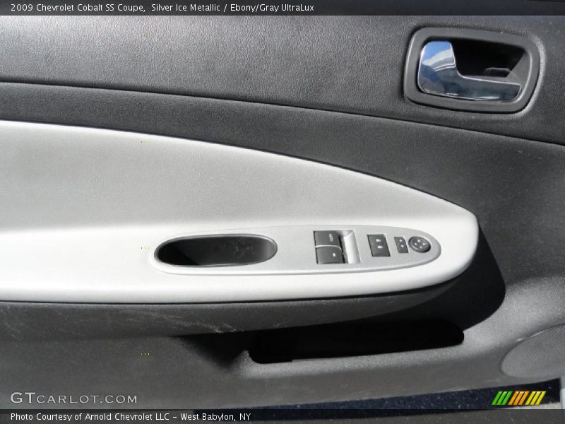 Silver Ice Metallic / Ebony/Gray UltraLux 2009 Chevrolet Cobalt SS Coupe