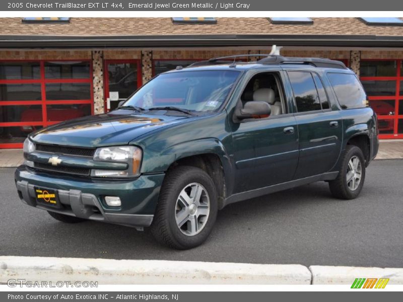 Emerald Jewel Green Metallic / Light Gray 2005 Chevrolet TrailBlazer EXT LT 4x4