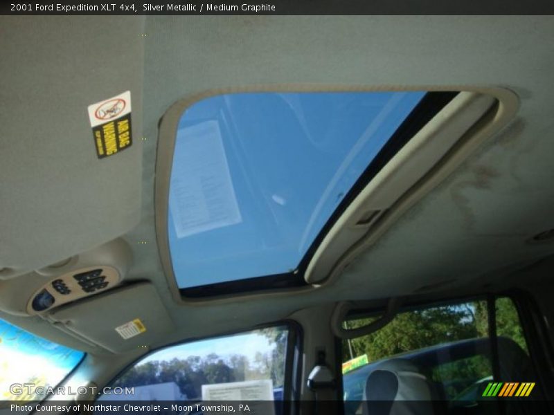 Silver Metallic / Medium Graphite 2001 Ford Expedition XLT 4x4
