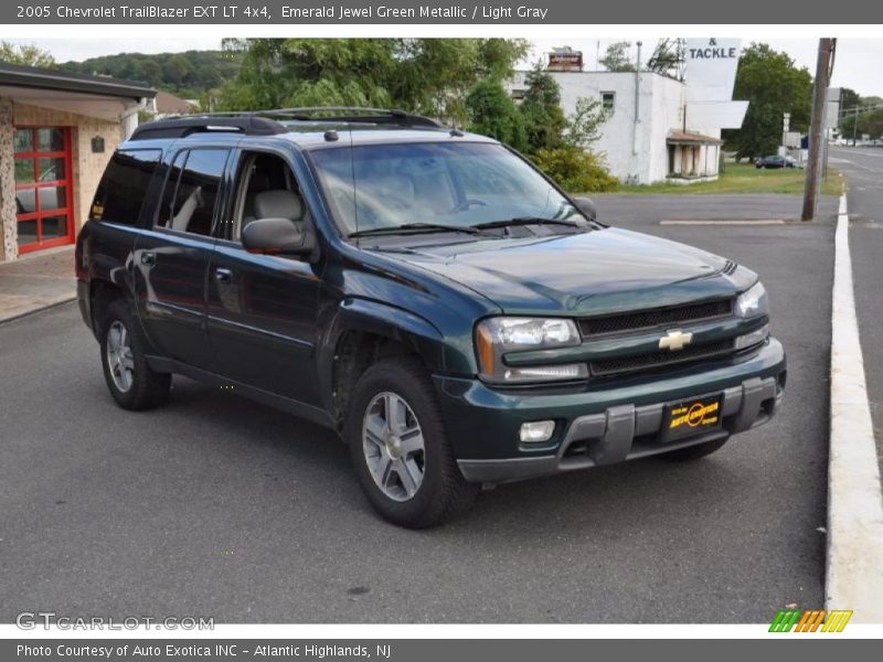 Emerald Jewel Green Metallic / Light Gray 2005 Chevrolet TrailBlazer EXT LT 4x4