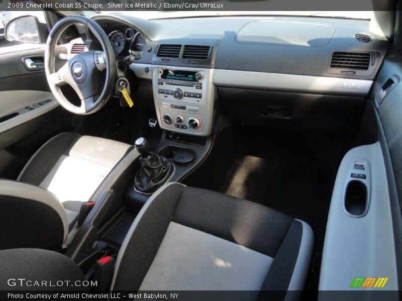 Silver Ice Metallic / Ebony/Gray UltraLux 2009 Chevrolet Cobalt SS Coupe