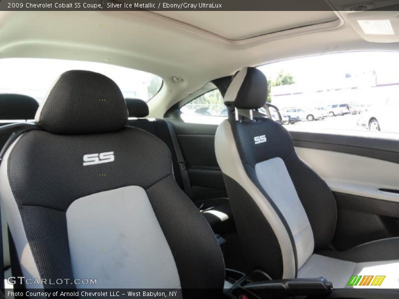 Silver Ice Metallic / Ebony/Gray UltraLux 2009 Chevrolet Cobalt SS Coupe