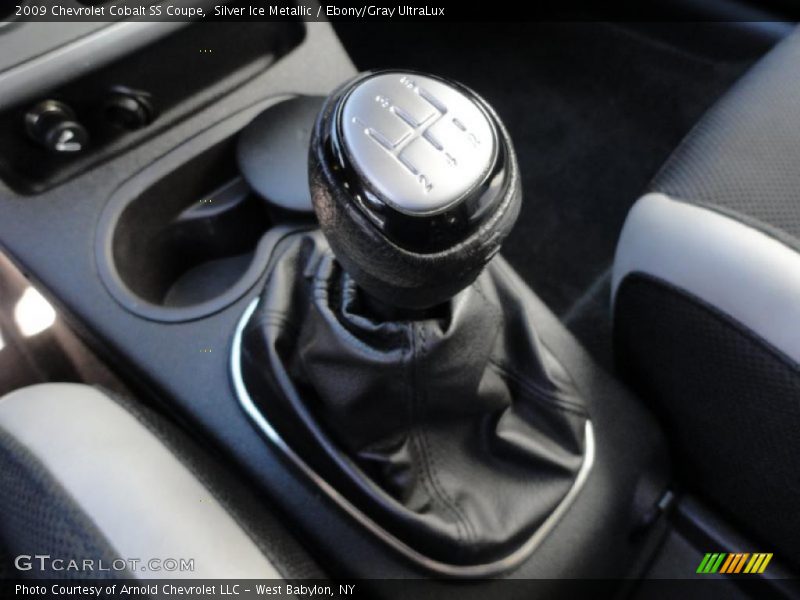 Silver Ice Metallic / Ebony/Gray UltraLux 2009 Chevrolet Cobalt SS Coupe