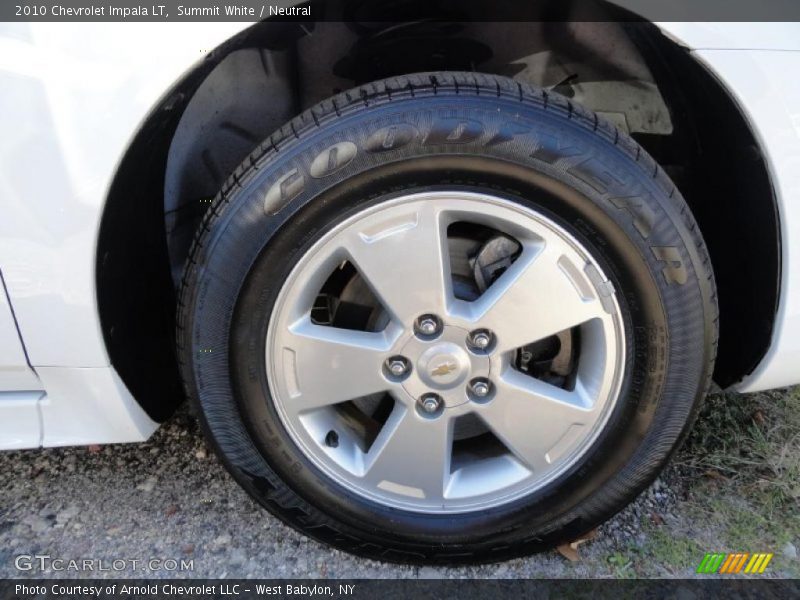 Summit White / Neutral 2010 Chevrolet Impala LT