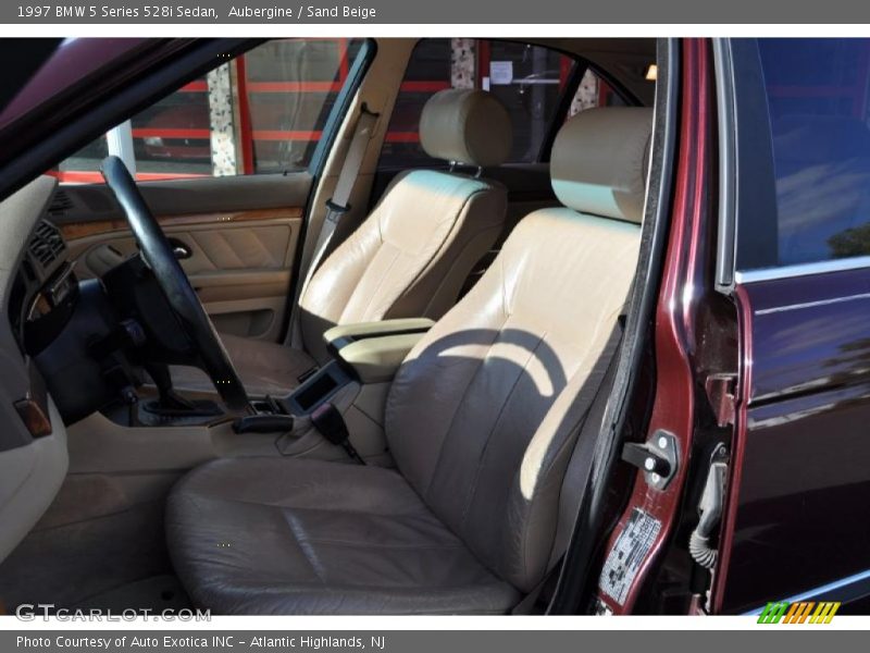 Aubergine / Sand Beige 1997 BMW 5 Series 528i Sedan